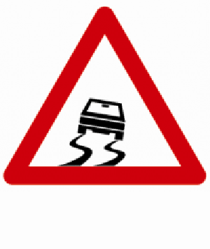 Indicator rutier  Drum lunecos