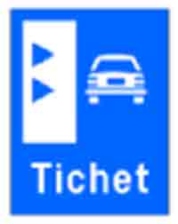 Indicator rutier Acces pe baza de tichet