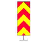 Indicator rutier Baliză bidirecţională