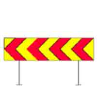 Indicator rutier Barieră direcţională