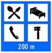 Indicator rutier Complex de servicii