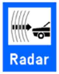 Indicator rutier Control radar
