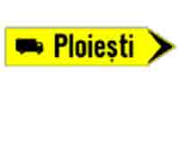 Indicator rutier Deviere temporară (pentru categoria de vehicule)