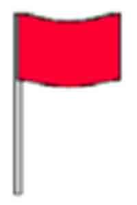 Indicator rutier Fanion de semnalizare