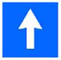 Indicator rutier Sens unic