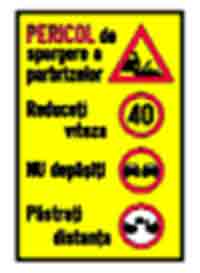 Indicator rutier Lucrari de tratamente ale suprafeţei părţii carosabile