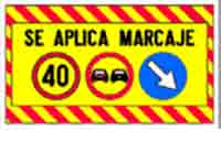 Indicator rutier Marcaje rutiere