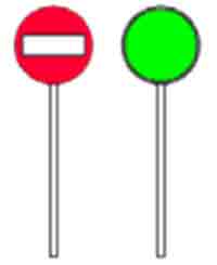 Indicator rutier Palete de semnalizare