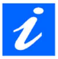 Indicator rutier Punct de informare turistica