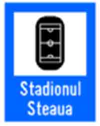 Indicator rutier Stadion