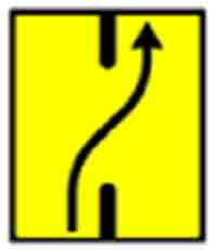 Indicator rutier Terminarea abaterii temporare