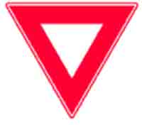 Indicator rutier Cedează trecerea