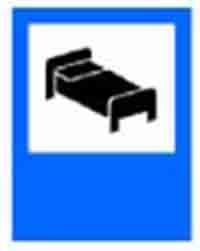 Indicator rutier Hotel sau motel