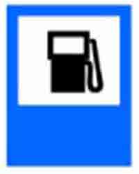 Indicator rutier Statie de alimentare cu carburanti