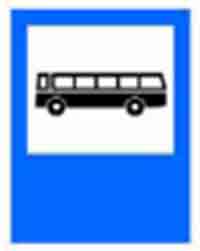 Indicator rutier Statie de autobuz