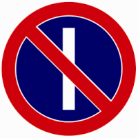 Indicator rutier Stationare alternata