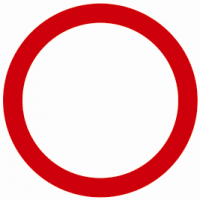 Indicator rutier Circulatia interzisa in ambele sensuri